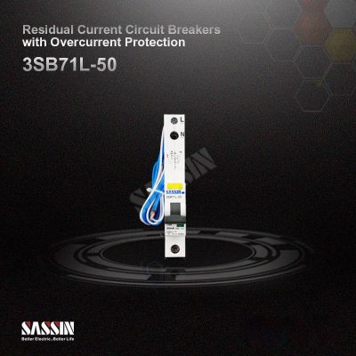 3SB71L-50, RCBO, integrated with earthing cable