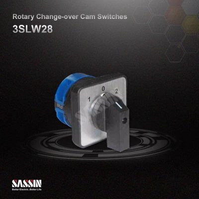 3SLW28 series rotary change-over cam switches