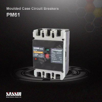 PM61, MCCBs with thermal magnetic trip units