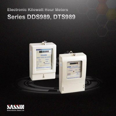DDS989/DTS989 series electronic kilowatt hour meters